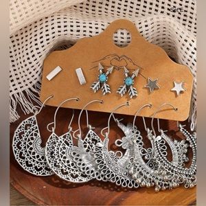 Bohemian 6 Piece Earrings (E)